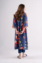 Maria.B. Printed Jacquard Viscose Tunic – Relaxed Fit